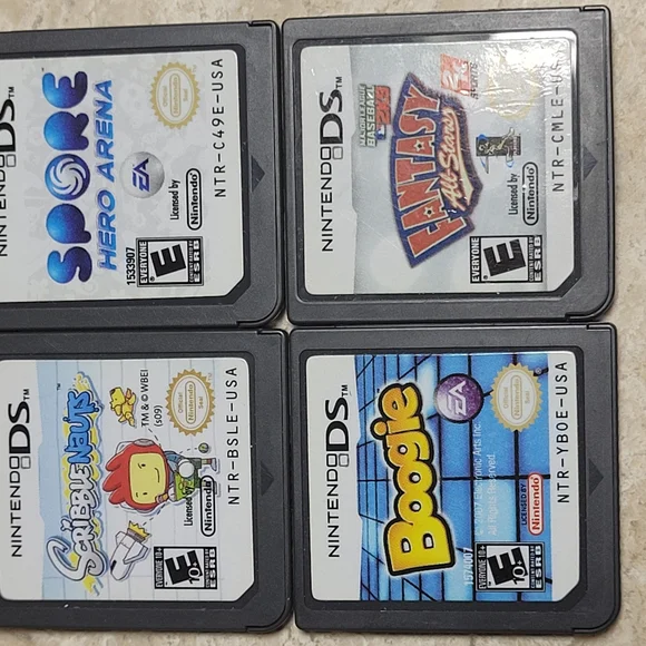 Nintendo Black DS Game Collection - Picture 2 of 8